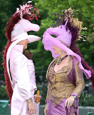 Horsing around on Ladies' Day at Royal Ascot