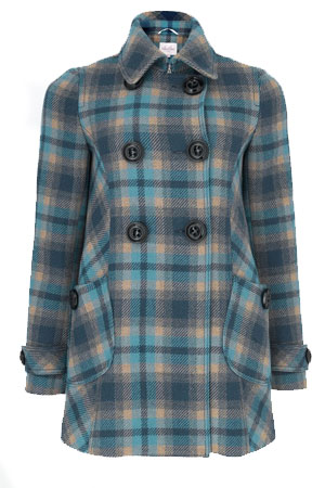 Double-breasted coat