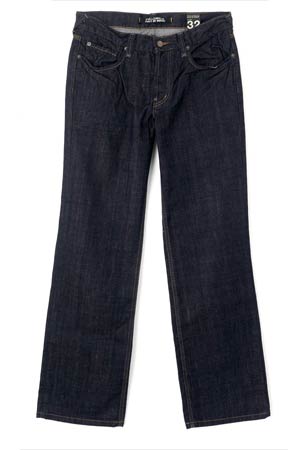 Straighter leg jeans