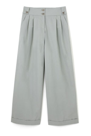 High waisted trousers