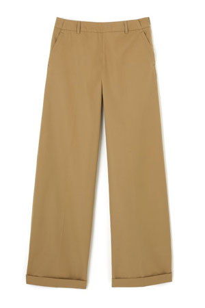 High waisted trousers