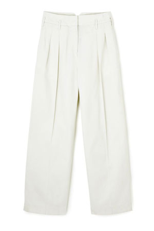 High waisted trousers