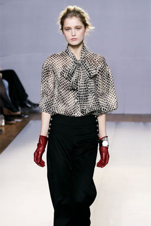 Nicole Farhi at London fashion week