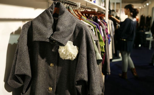 Exhibition at London fashion week