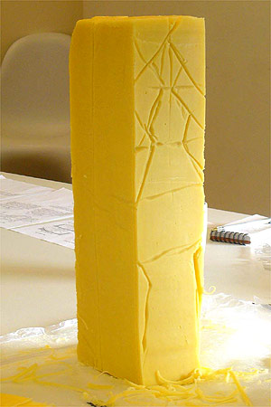 Cheese carving