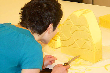 Cheese carving