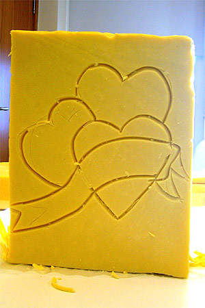Cheese carving