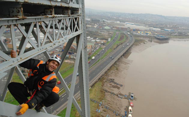 Mike Robertson, Newport Transporter Bridge