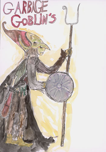 Comic competition Monster entries