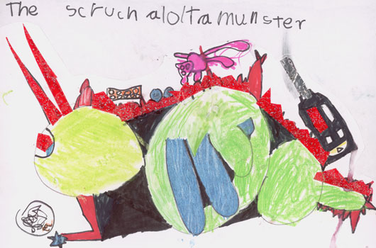 Comic competition Monster entries
