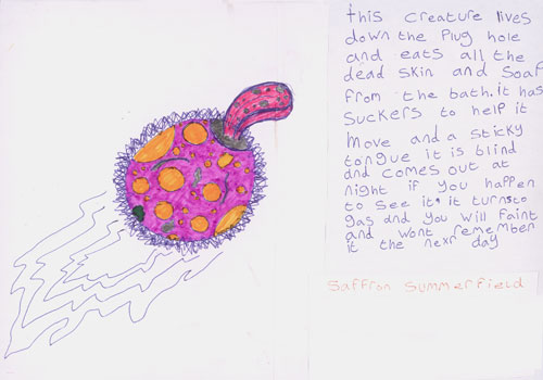 Comic competition Monster entries