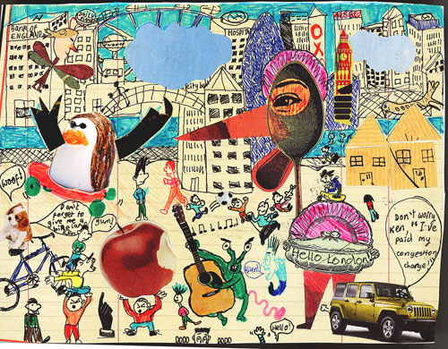 Drawing competition entries