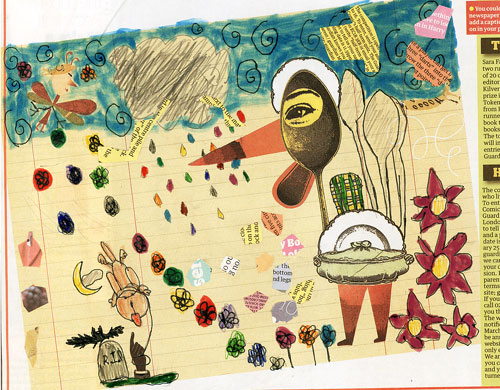 Drawing competition entries