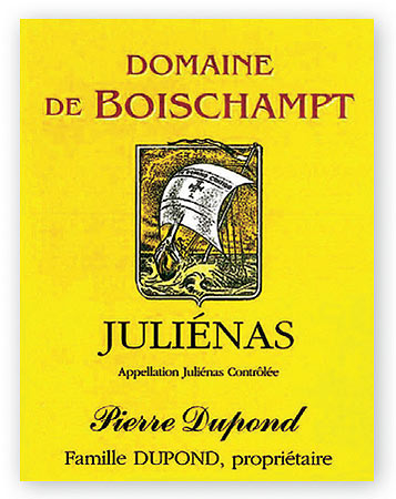 Juliénas Domaine de Boischampt
