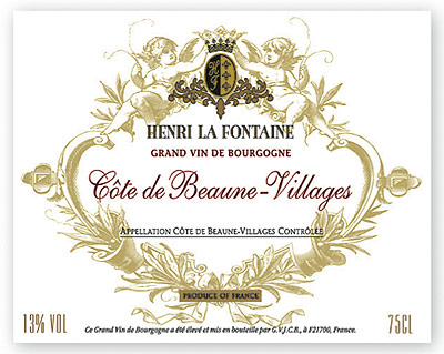 Henri La Fontaine Côte de Beaune-Villages