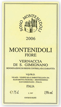 Vernaccia di San Gimignano Fiore