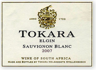 Tokara Elgin Sauvignon Blanc