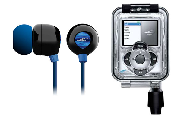 Waterproof Ipod Nano Case and Headphones