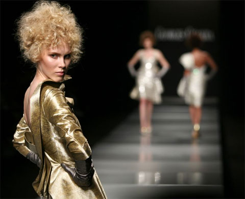 Chakra haute couture show