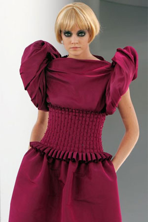 Haute couture shows in Paris