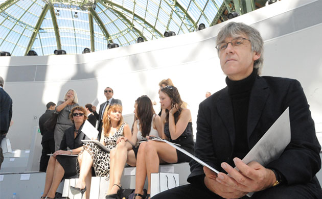 Larry Elliot at the haute couture shows