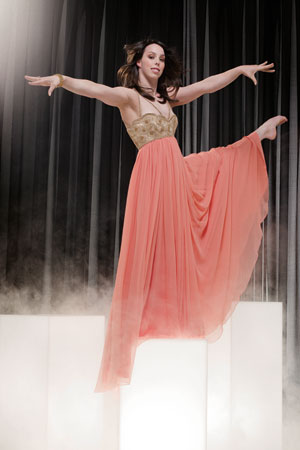 Olympic hopefuls model top end fashion