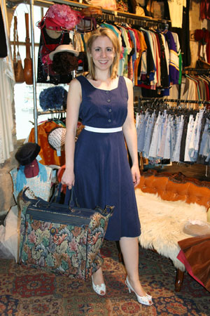 Charity shopping chic