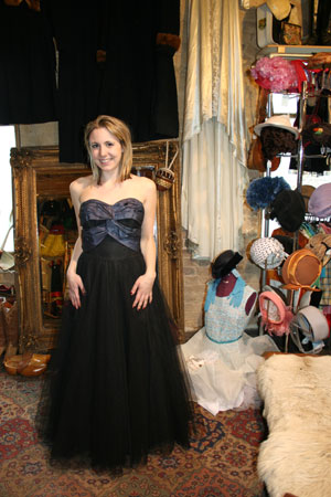 Charity shopping chic