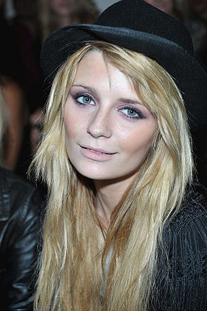 Front row at Paris fashion week