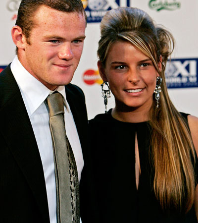 Colleen and Wayne Rooney