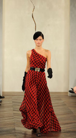 Tartan dress from Ralph Lauren