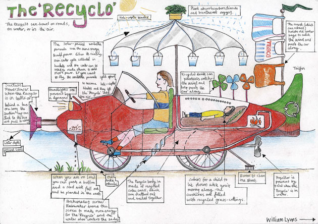 Winner: William Lyons, 10, from Oxford