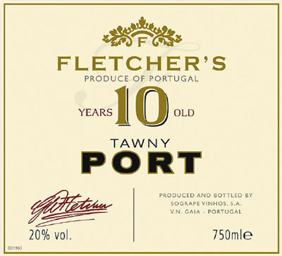 Fletcher’s 10 year old Tawny Port