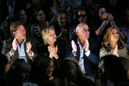 Diane von Furstenberg at New York fashion week, 2008