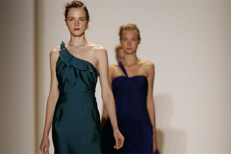 Lela Rose at New York fashion week, 2008