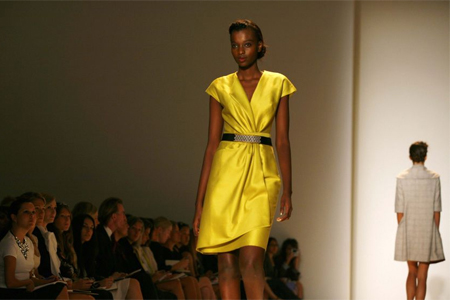 Lela Rose at New York fashion week, 2008