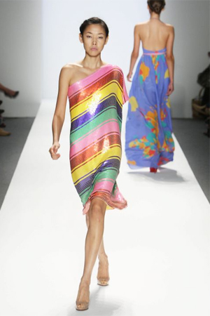 The latest catwalk collection from Terexov, New York fashion week, 2008