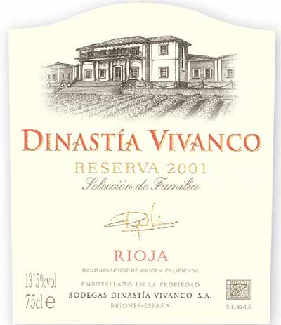 Dinastía Vivanco Reserva