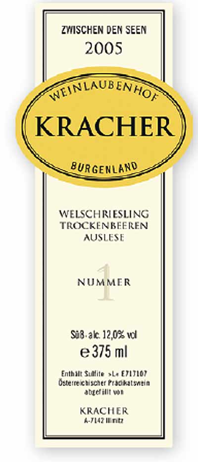 Kracher Trockenbeeren