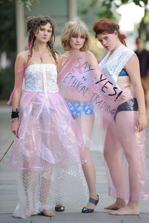 Topshop Unique at London fashion week, 2008