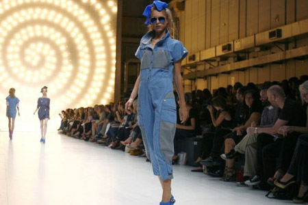 Topshop Unique at London fashion week, 2008