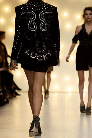 Topshop Unique at London fashion week, 2008