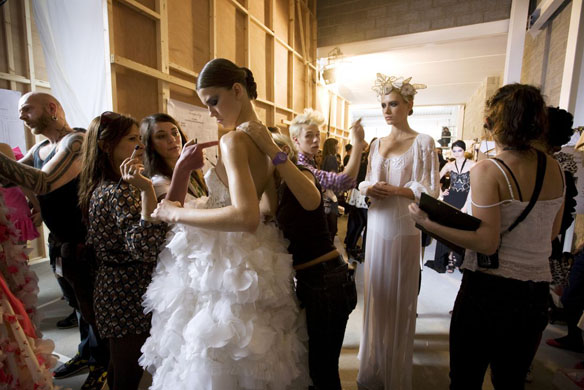 London fashion week 2008