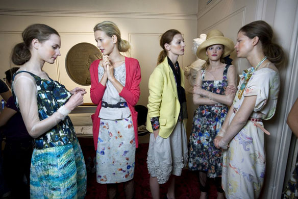 London fashion week 2008