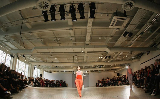 Richard Nicholl at London fashion week