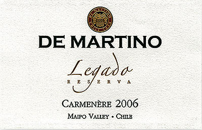De Martino Legado Carmenère