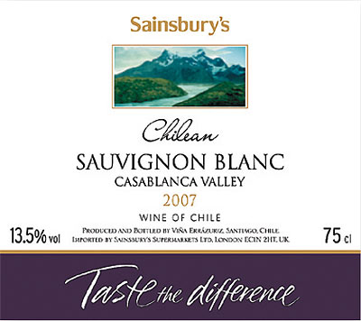 Sainsbury's Taste the Difference Sauvignon Blanc