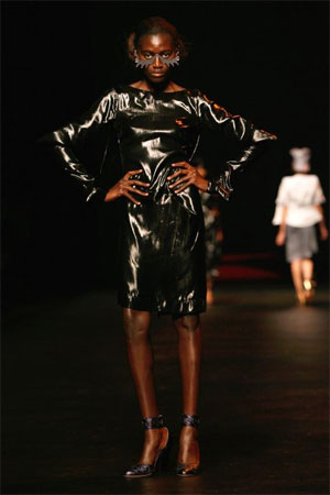 Vivenne Westwood red label at London fashion week