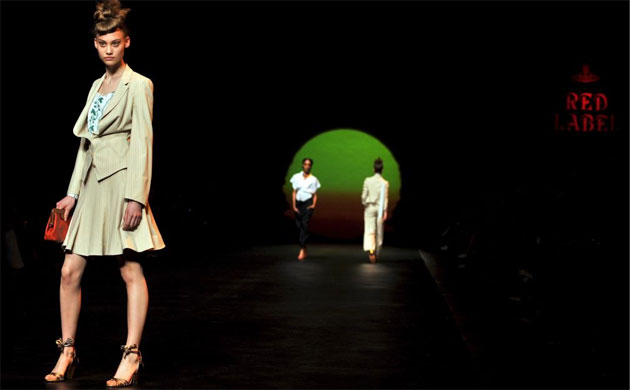 Vivienne Westwood red label at London fashion week