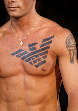 Armani at Milan fashion week